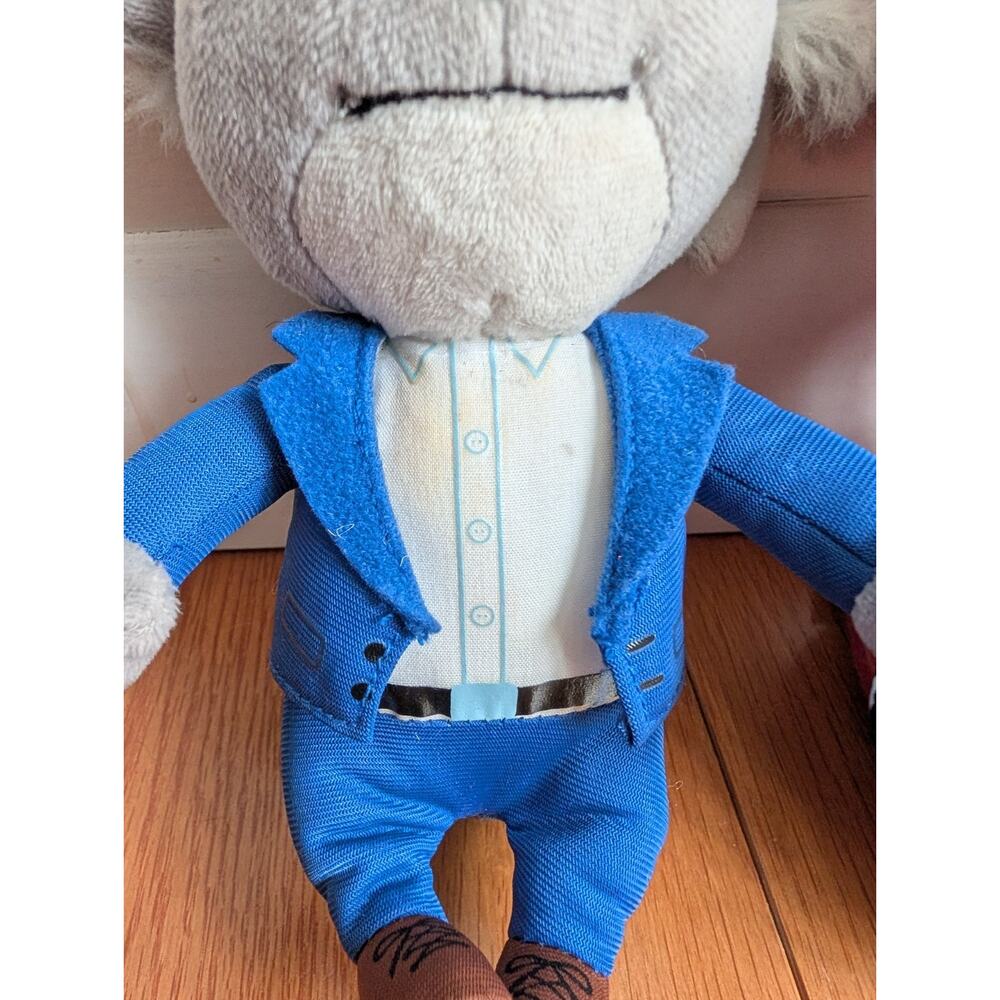 Sing/Sing 2 Next Stage Plush Trio Set Buster Mike Rosita Ty Beanies - Picture 2 of 5